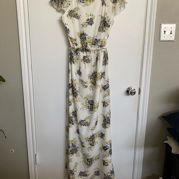 Joie Astilbe Silk Floral Maxi Dress - size M - Picture 2 of 4